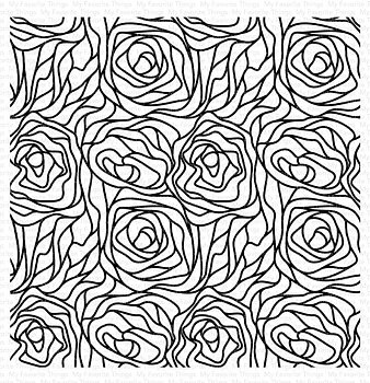 My Favorite Things -Abstract Roses Background
