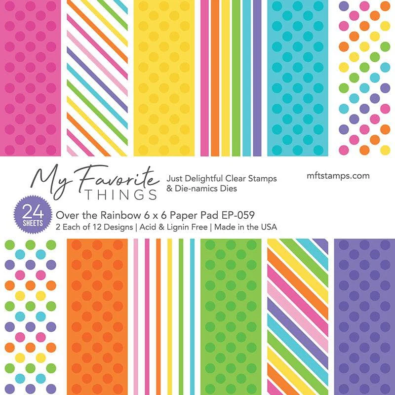 MY FAVORITE THINGS-Over the Rainbow Paper Pad - 3