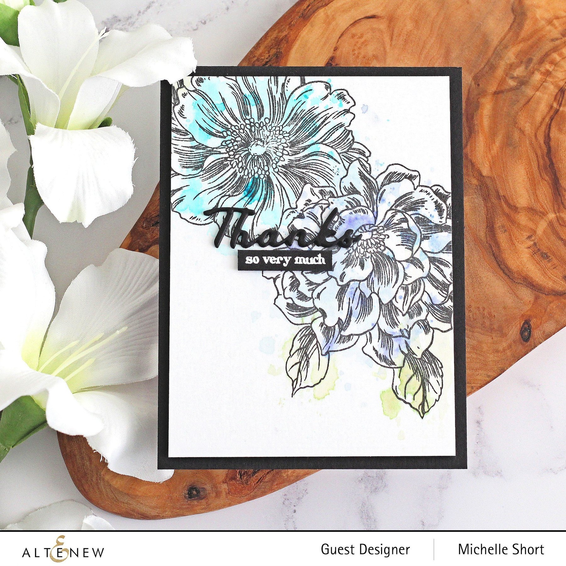 ALTENEW -Simple Greetings Die Set - 10