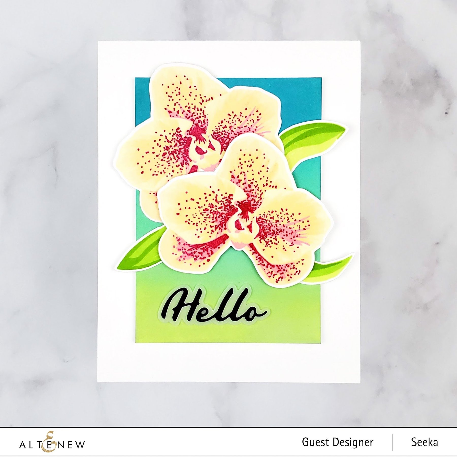 ALTENEW -Simple Greetings Die Set - 11