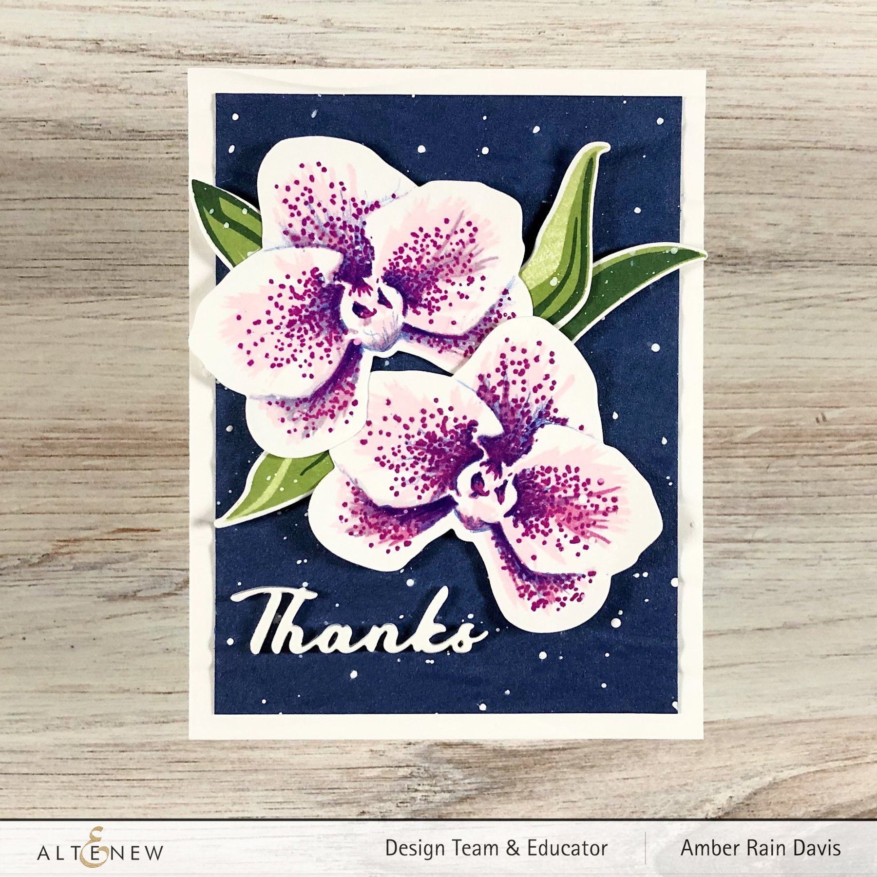 ALTENEW -Simple Greetings Die Set - 3