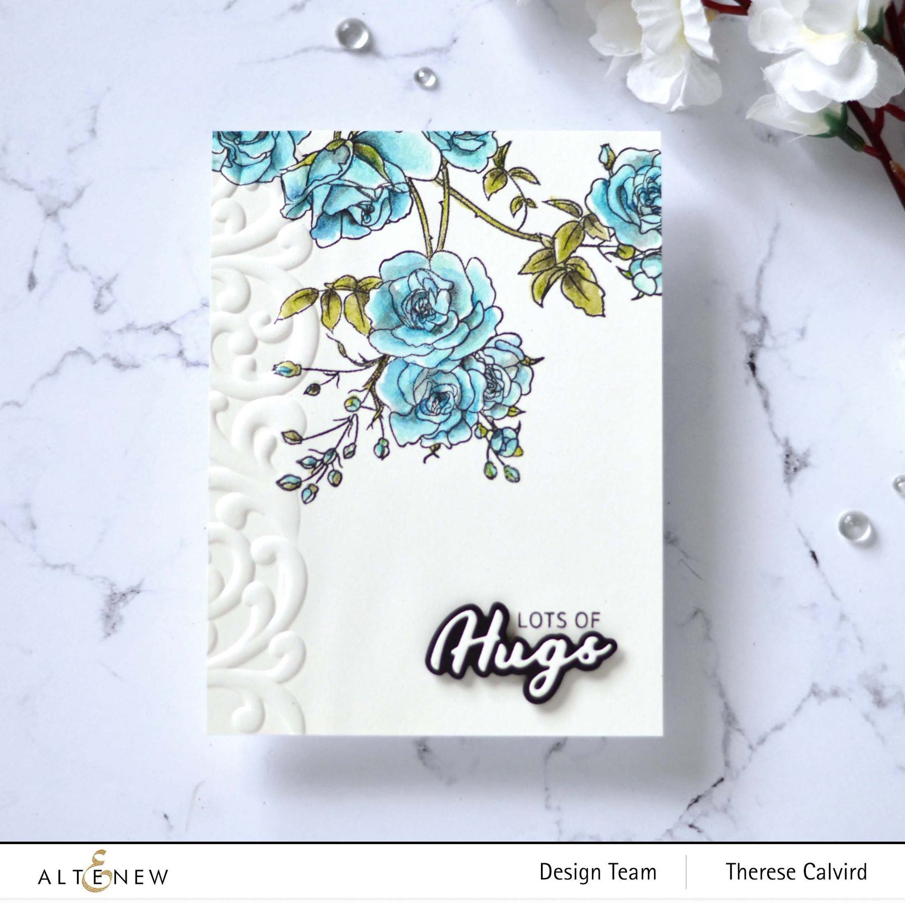 ALTENEW -Simple Greetings Die Set - 2
