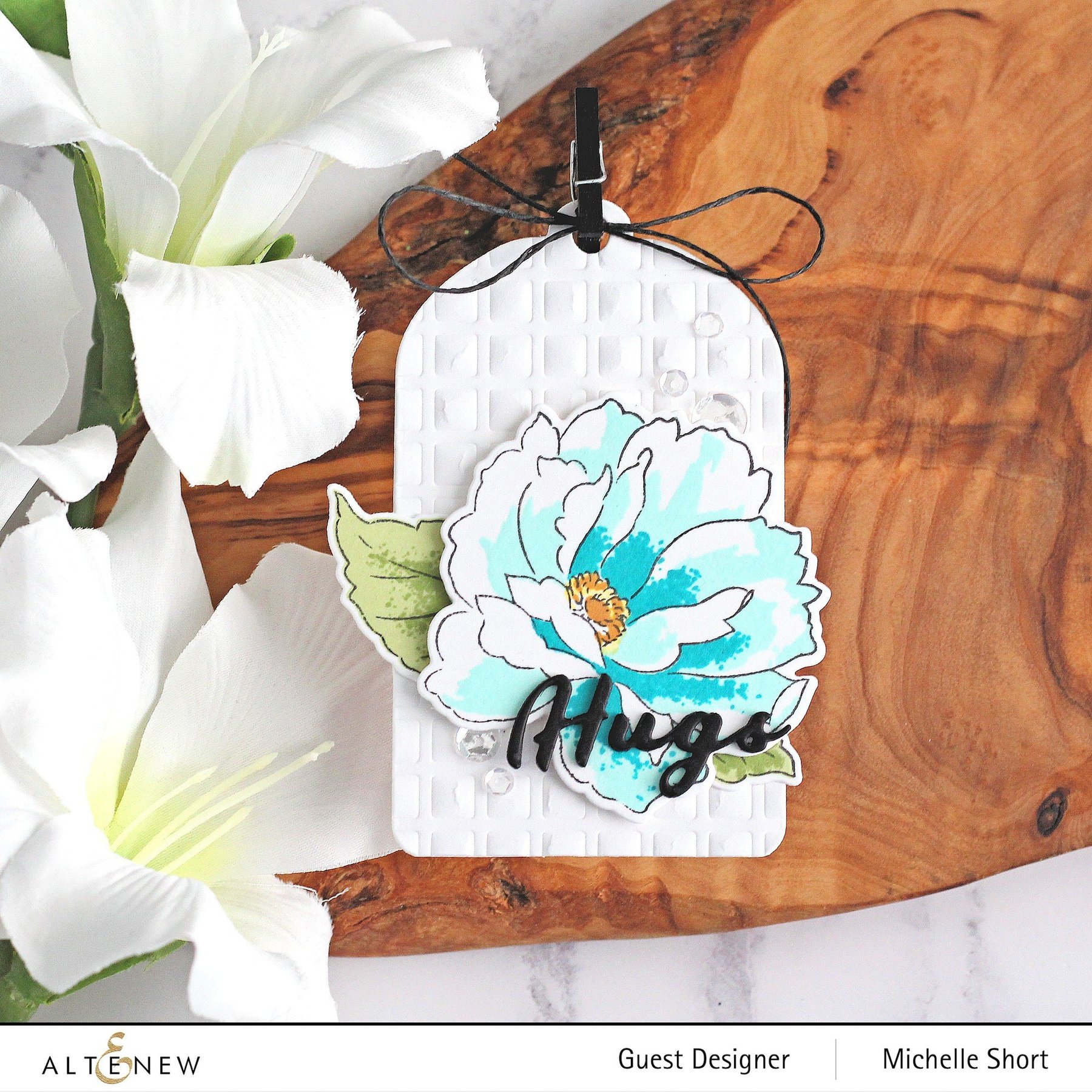 ALTENEW -Simple Greetings Die Set - 8