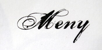 Inkido - Meny 3