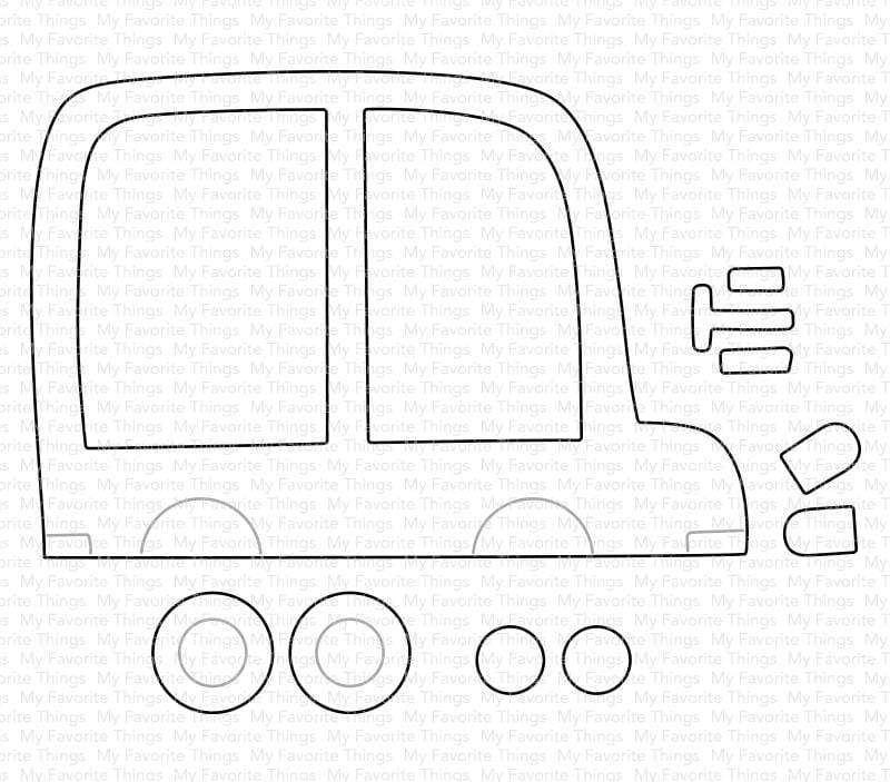 MY FAVORITE THINGS -Critter Caravan Die-namics