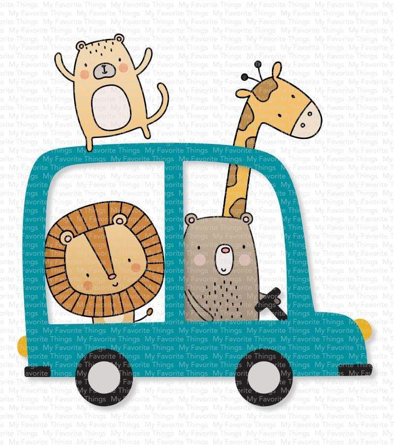 MY FAVORITE THINGS -Critter Caravan Die-namics - 2