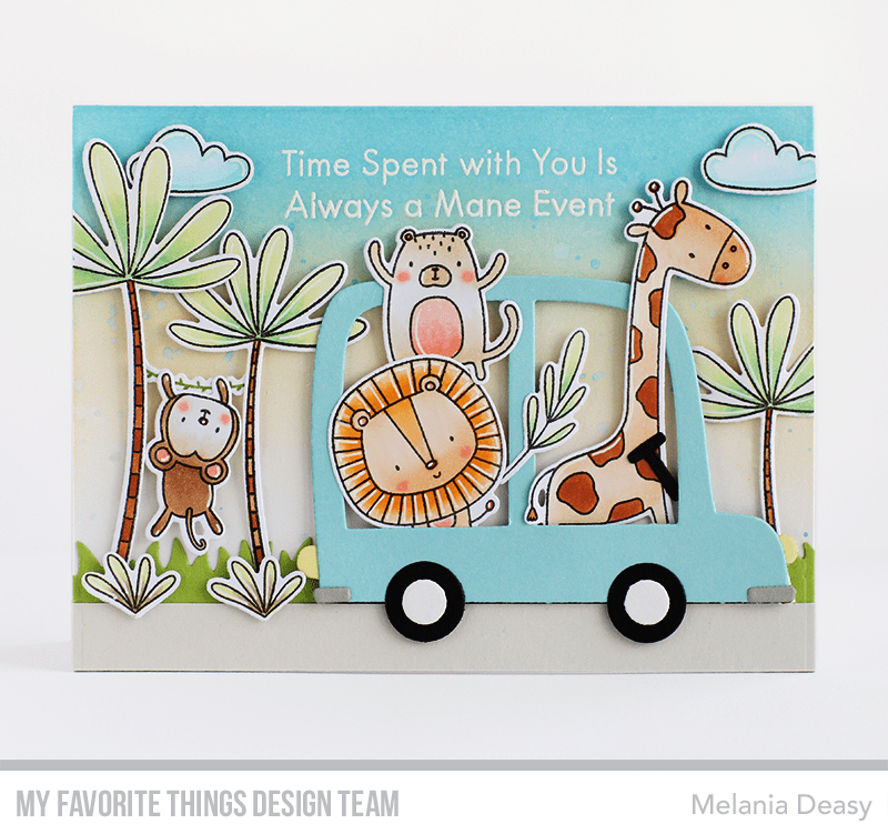 MY FAVORITE THINGS -Critter Caravan Die-namics - 3