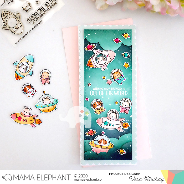 MAMA ELEPHANT-LITTLE AGENDA SPACESHIP  - 9