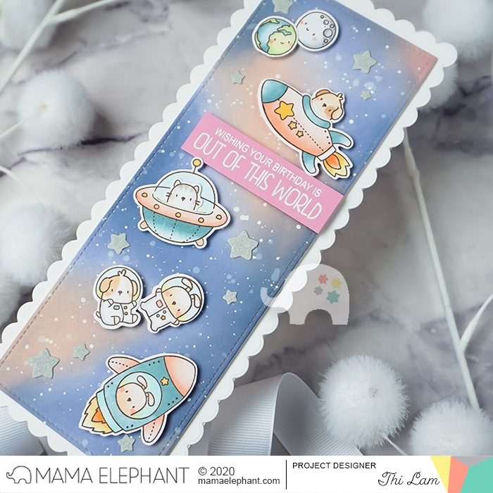 MAMA ELEPHANT-LITTLE AGENDA SPACESHIP  - 12