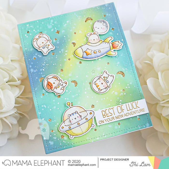 MAMA ELEPHANT-LITTLE AGENDA SPACESHIP  - 13