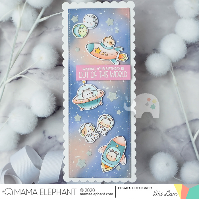 MAMA ELEPHANT-LITTLE AGENDA SPACESHIP  - 15