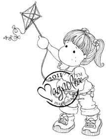  MAGNOLIA SR11 Tilda with Kite UNMOUNTED STAMP  - 2