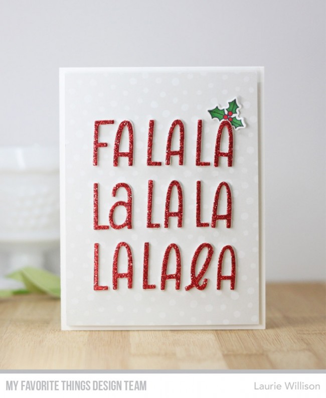 My Favorite Things -Stencil Snow Flurry - 4