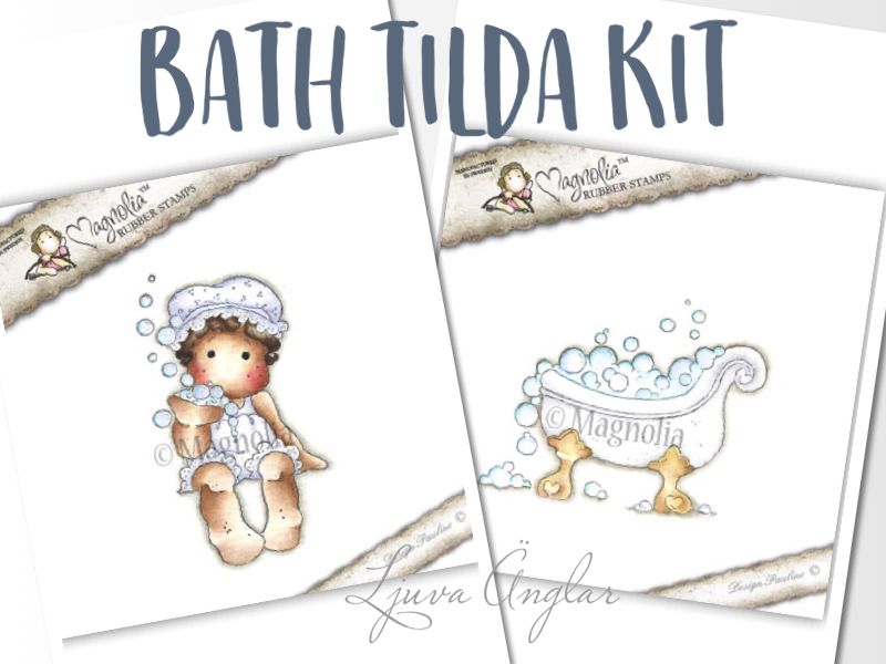 MAGNOLIA -Tilda In Bath cap & Bath Tub kit