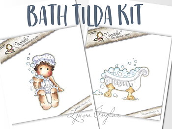 MAGNOLIA -Tilda In Bath cap & Bath Tub kit