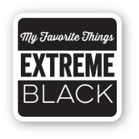 MY FAVORITE THINGS -Extreme Black Hybrid Ink Cube