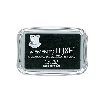 Tsukineko • Memento Luxe 9x6cm Tuxedo Black