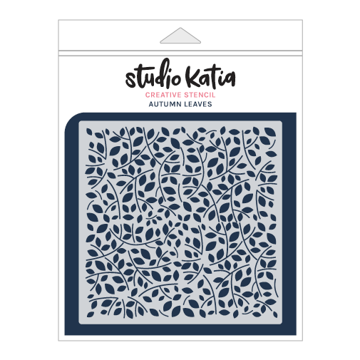 STUDIO KATIA-AUTUMN LEAVES STENCIL