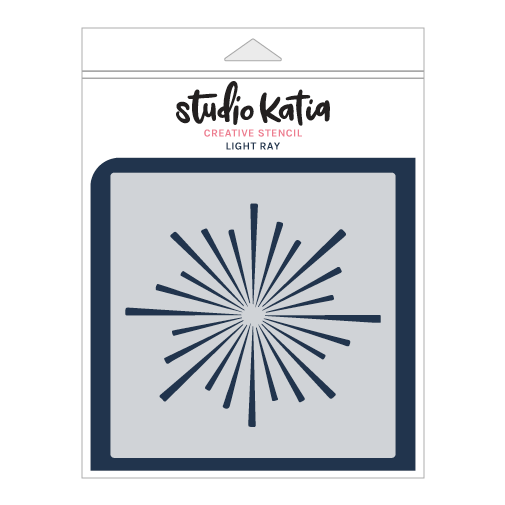 STUDIO KATIA-LIGHT RAY STENCIL