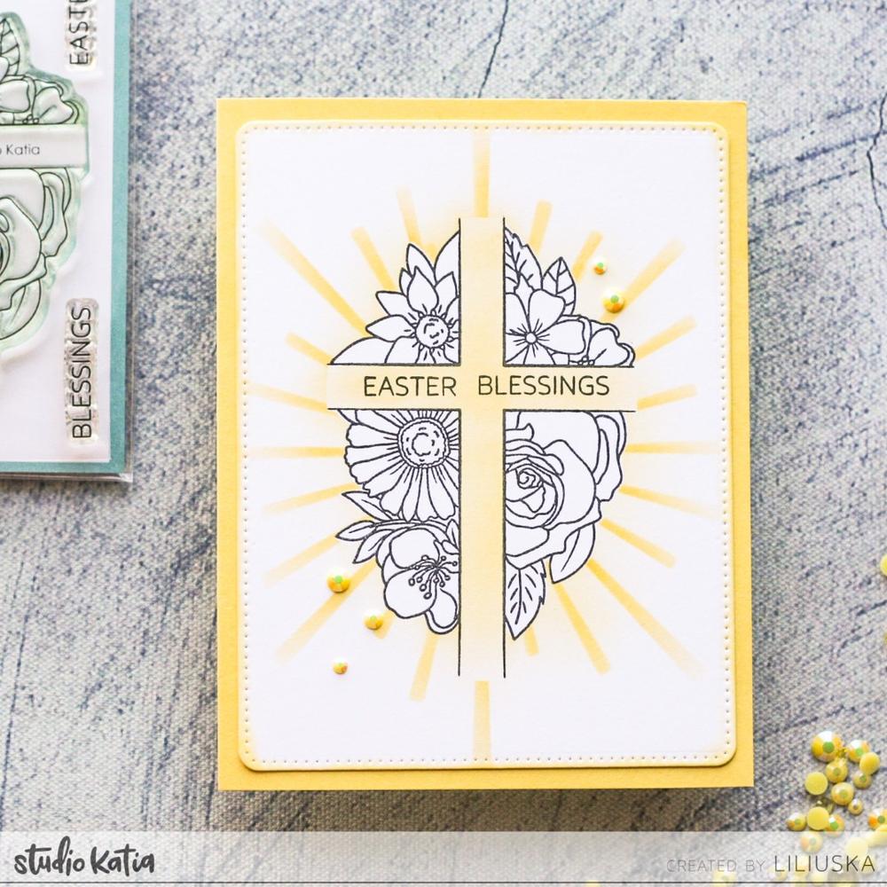 STUDIO KATIA-LIGHT RAY STENCIL - 2