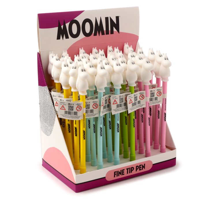 Moomin Fine Tip Pen- Blue 1 pcs - 5