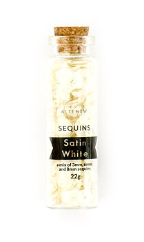 ALTENEW -Sequins - Satin White