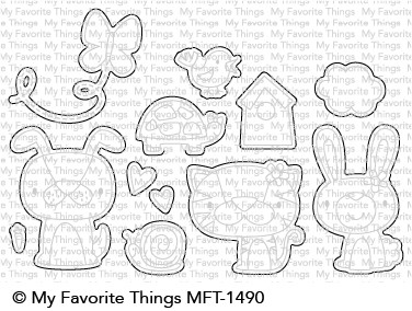 MY FAVORITE THINGS  -Cute Critters Die-namics