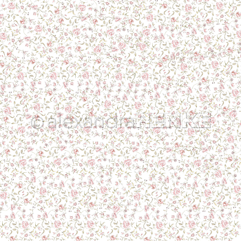 ALEXANDRA RENKE-Design paper 'Rose garden'