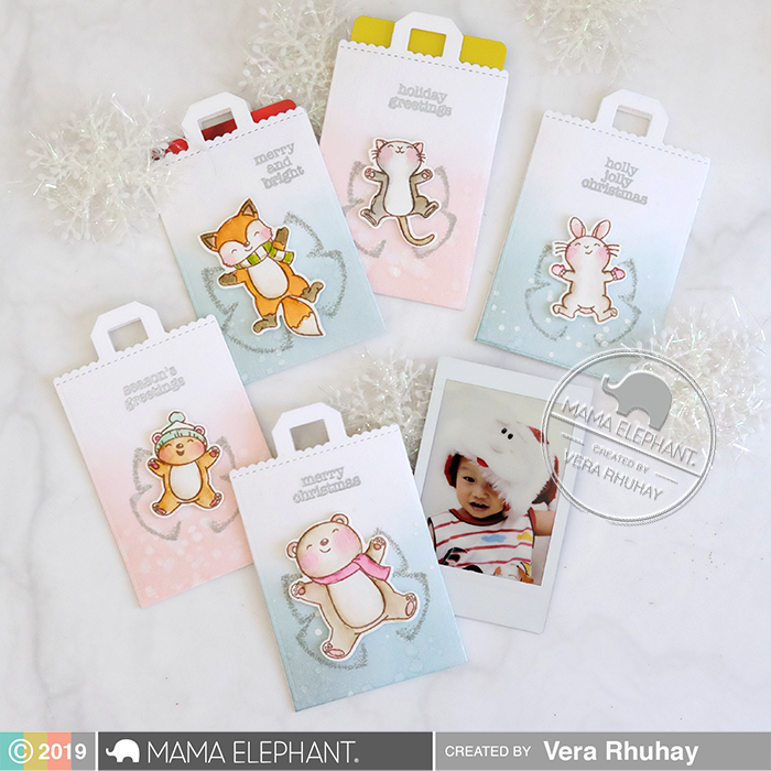MAMA ELEPHANT-FRAMED TAGS - DELANCEY - CREATIVE CUTS - 2
