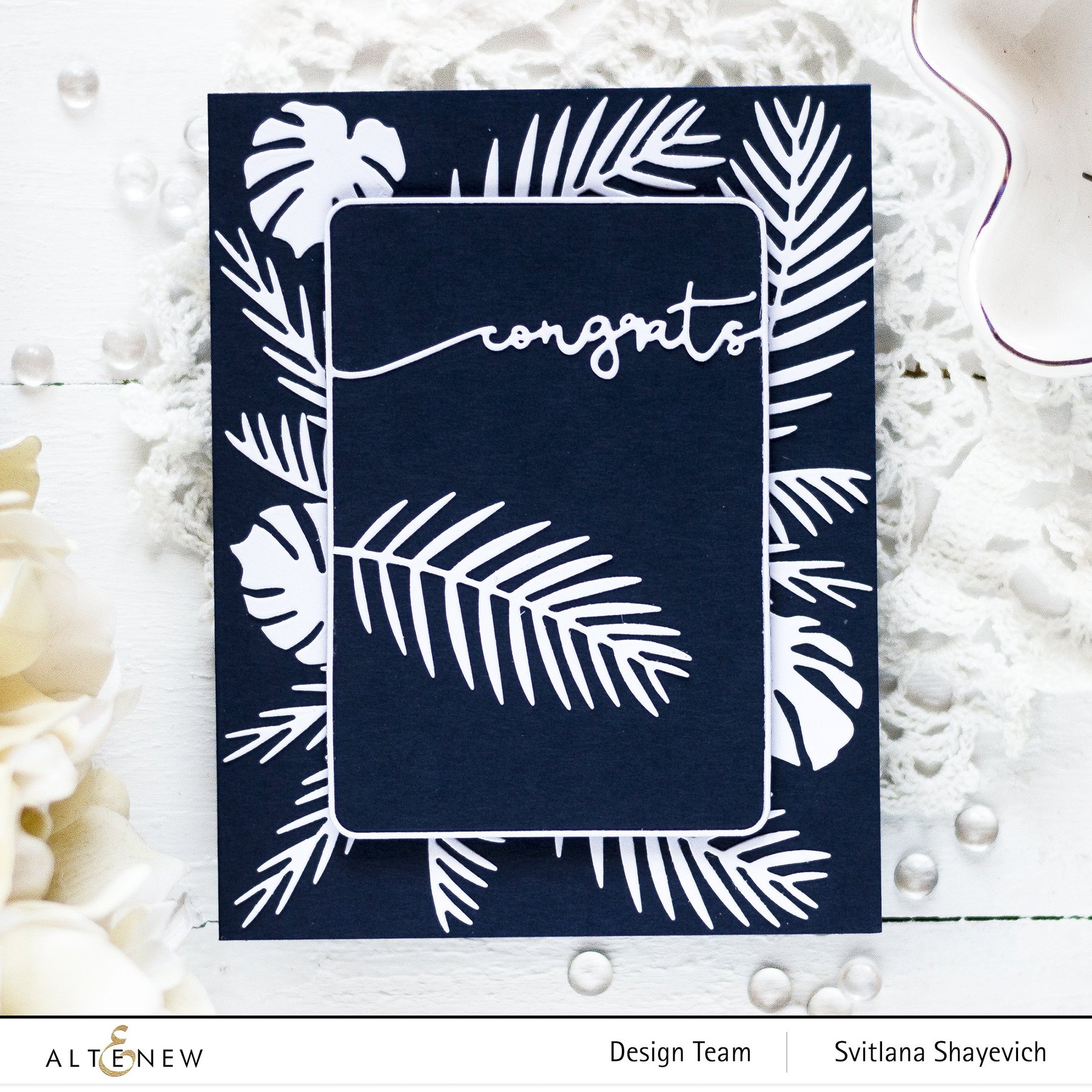 ALTENEW -Framed Congrats Die Set - 4