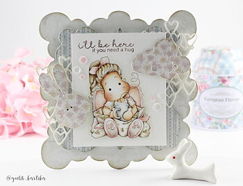 MAGNOLIA GW-17 Tilda With Bunny Slippers