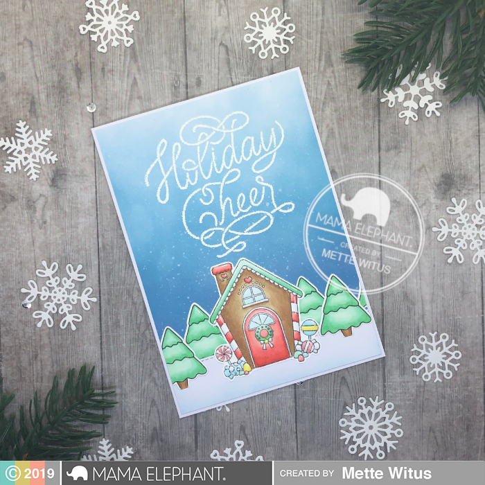 MAMA ELEPHANT-WRITTEN IN THE SNOW - 3