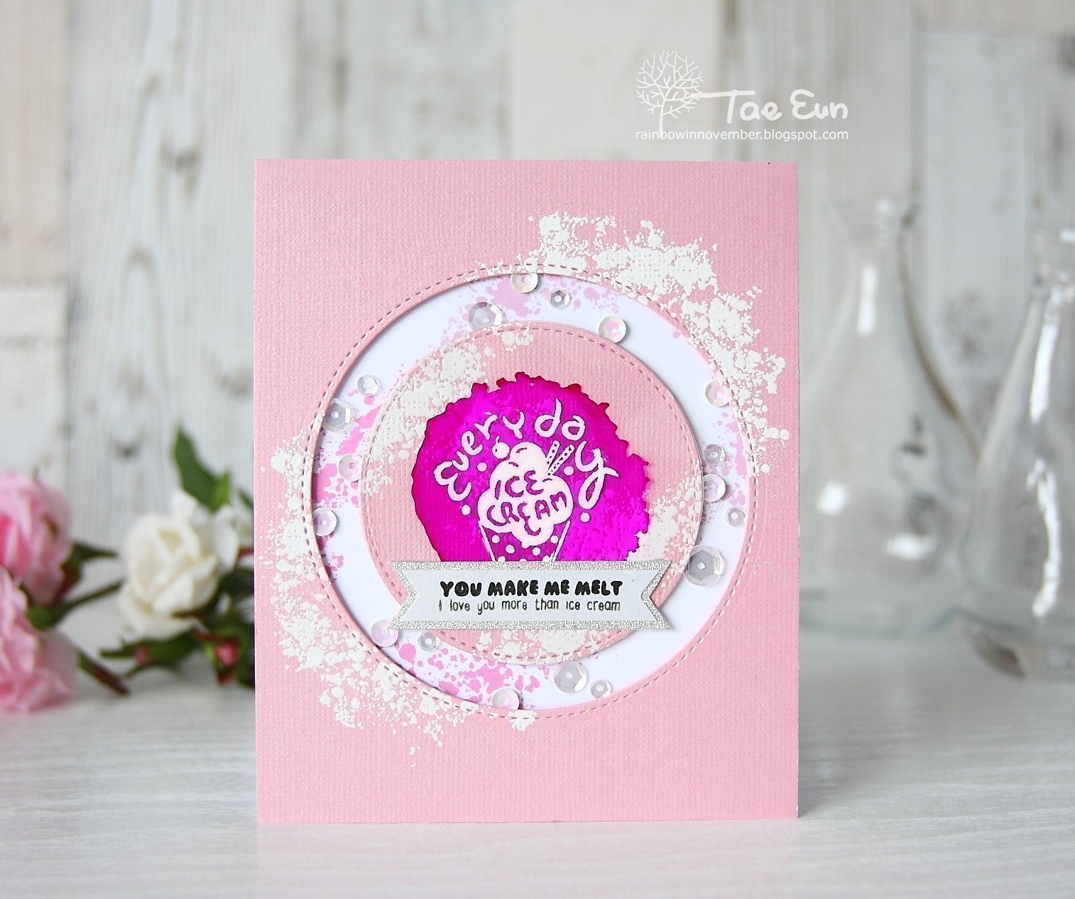 ALTENEW Pure White Crisp Embossing Powder - 46