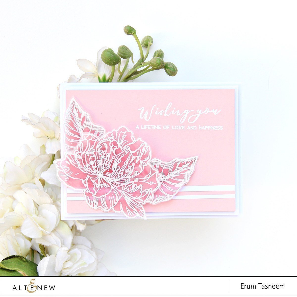 ALTENEW Pure White Crisp Embossing Powder - 31