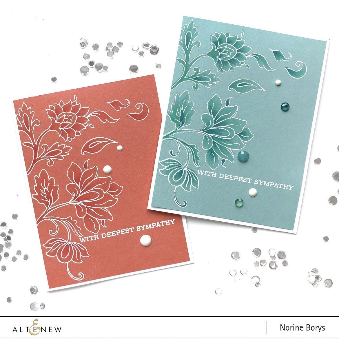 ALTENEW Pure White Crisp Embossing Powder - 6