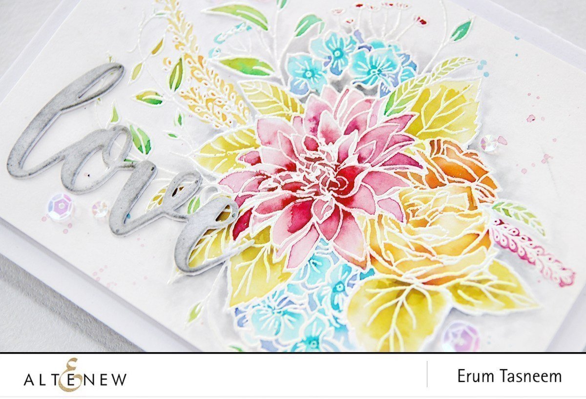 ALTENEW Pure White Crisp Embossing Powder - 53
