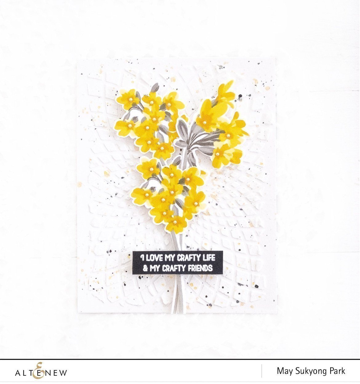ALTENEW Pure White Crisp Embossing Powder - 16