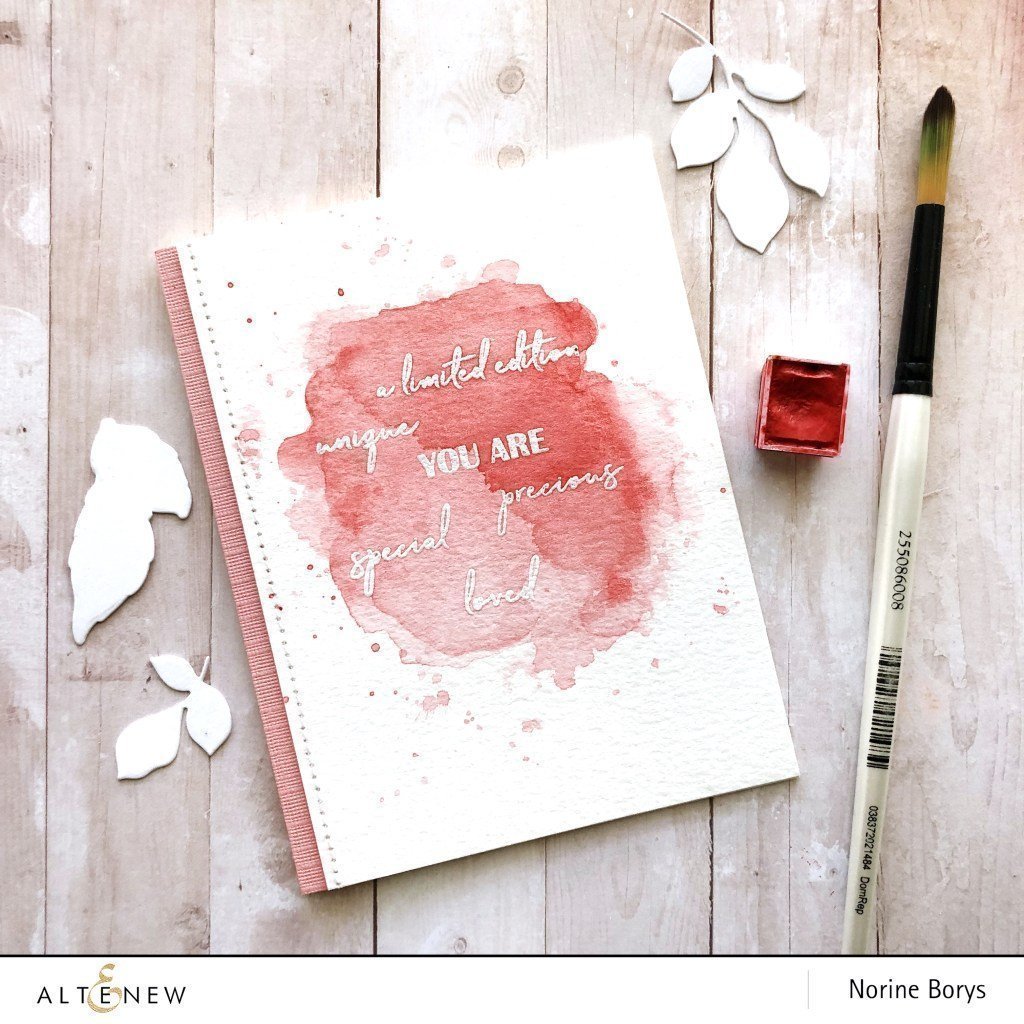 ALTENEW Pure White Crisp Embossing Powder - 29
