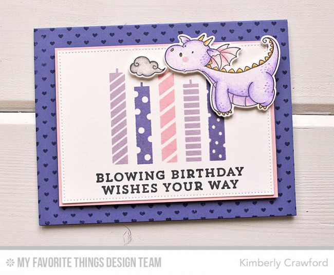 MY FAVORITE THINGS -BB Magical Dragons STAMP & DIE SET - 12