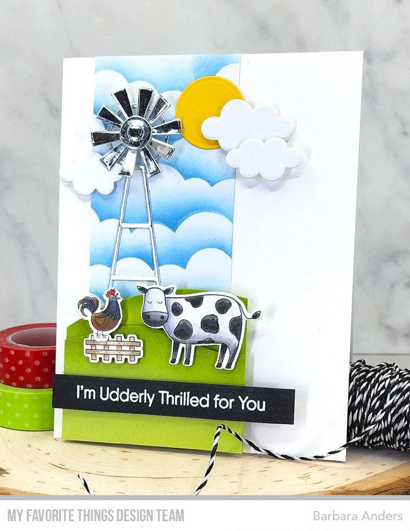MY FAVORITE THINGS -Farm-tastic Friends STAMP & DIE SET - 7