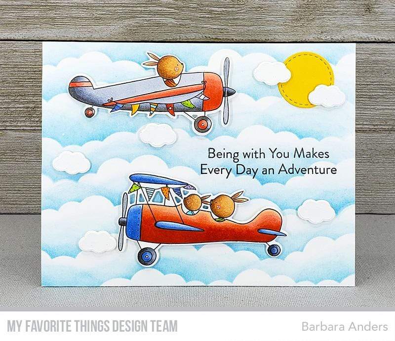 My Favorite Things -High-Flying Adventure STAMP & DIE SET - 6