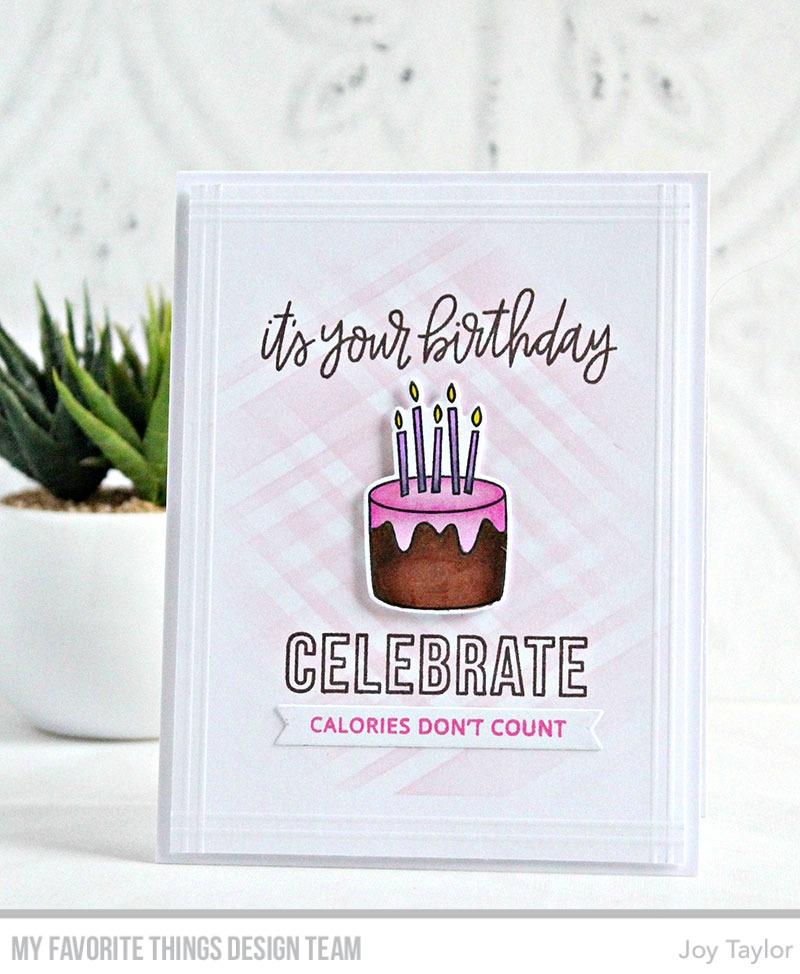 MY FAVORITE THINGS -Candy Stripes Stencil - 7