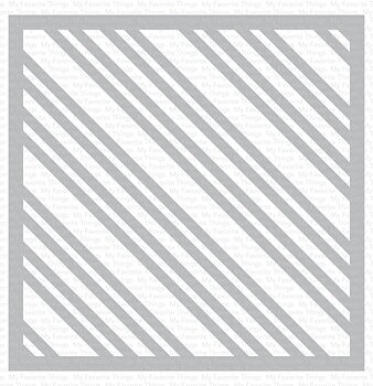 MY FAVORITE THINGS -Candy Stripes Stencil