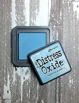 Tim Holtz Distress  Oxide  Ink Pad -Tumbled Glass - 2