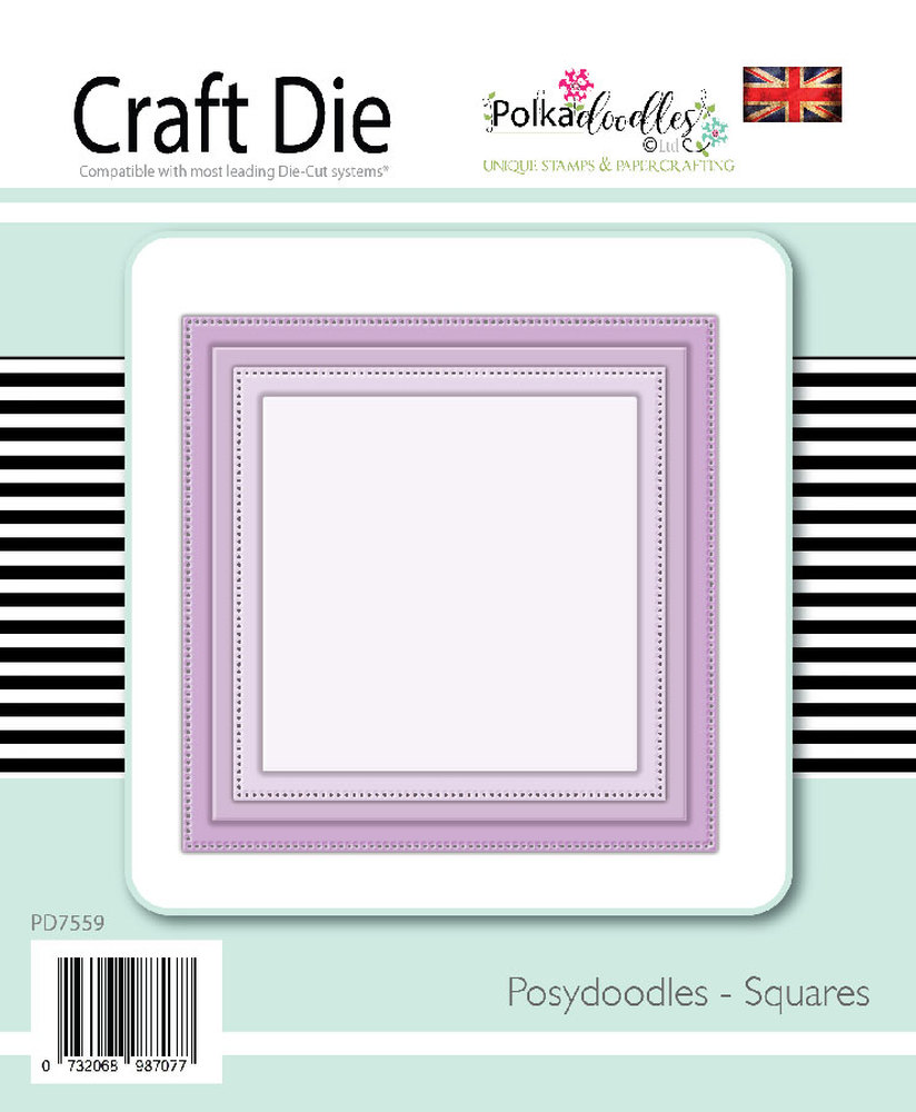 Polkadoodles -Basics - Squares dies