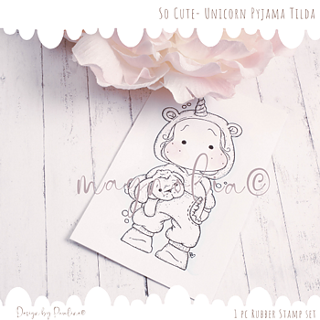 MAGNOLIA-CC22 Unicorn Pyjama Tilda 