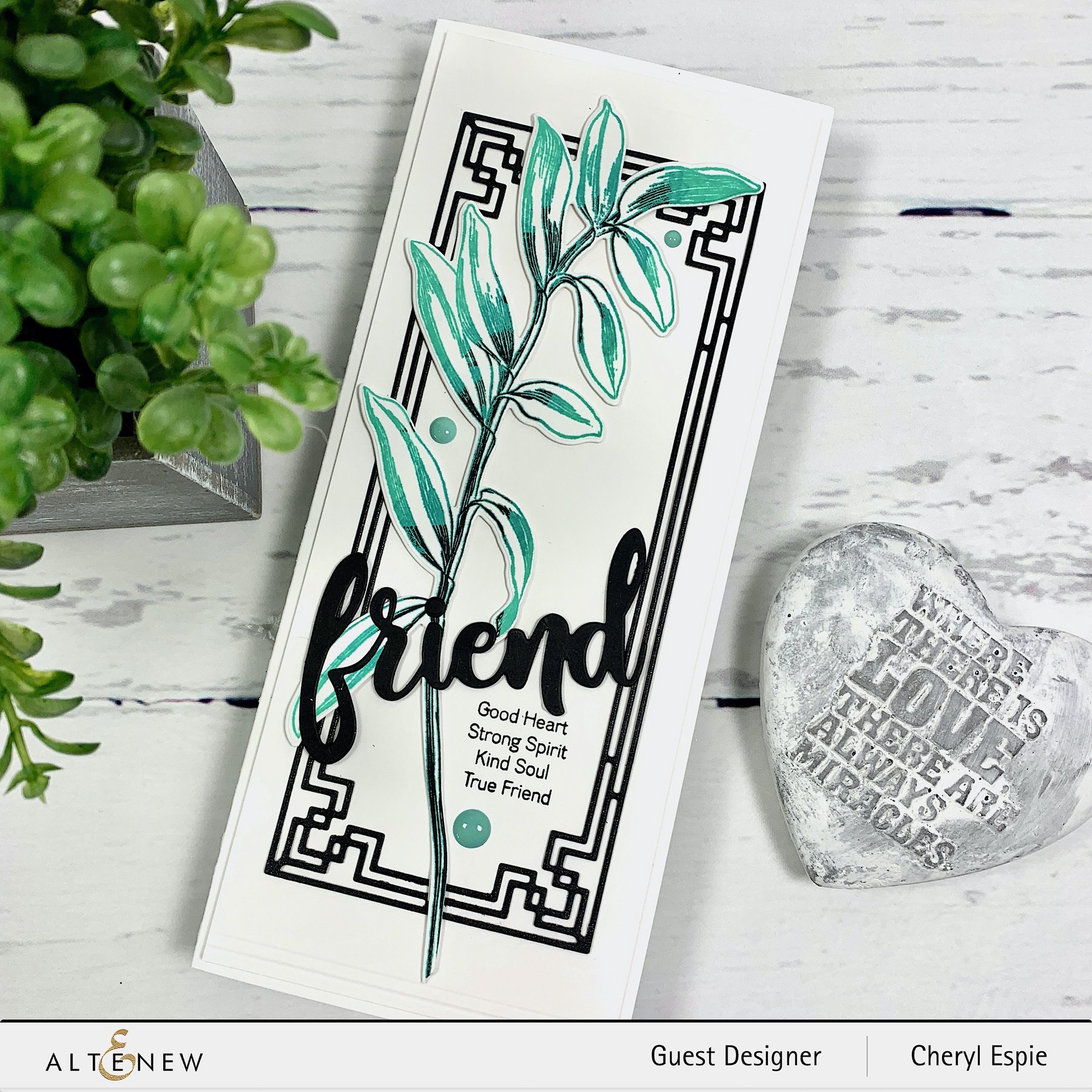 ALTENEW -Tall Foliage Stamp Set - 3