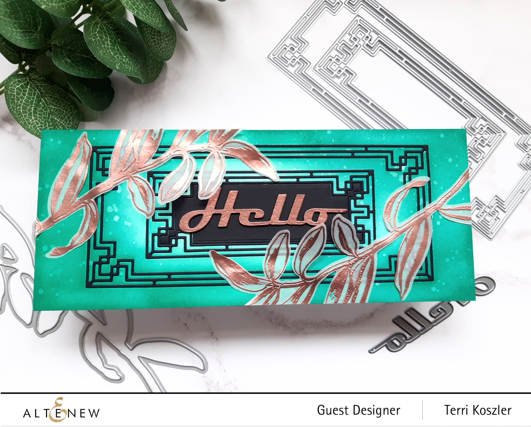 ALTENEW -Tall Foliage Stamp Set - 17
