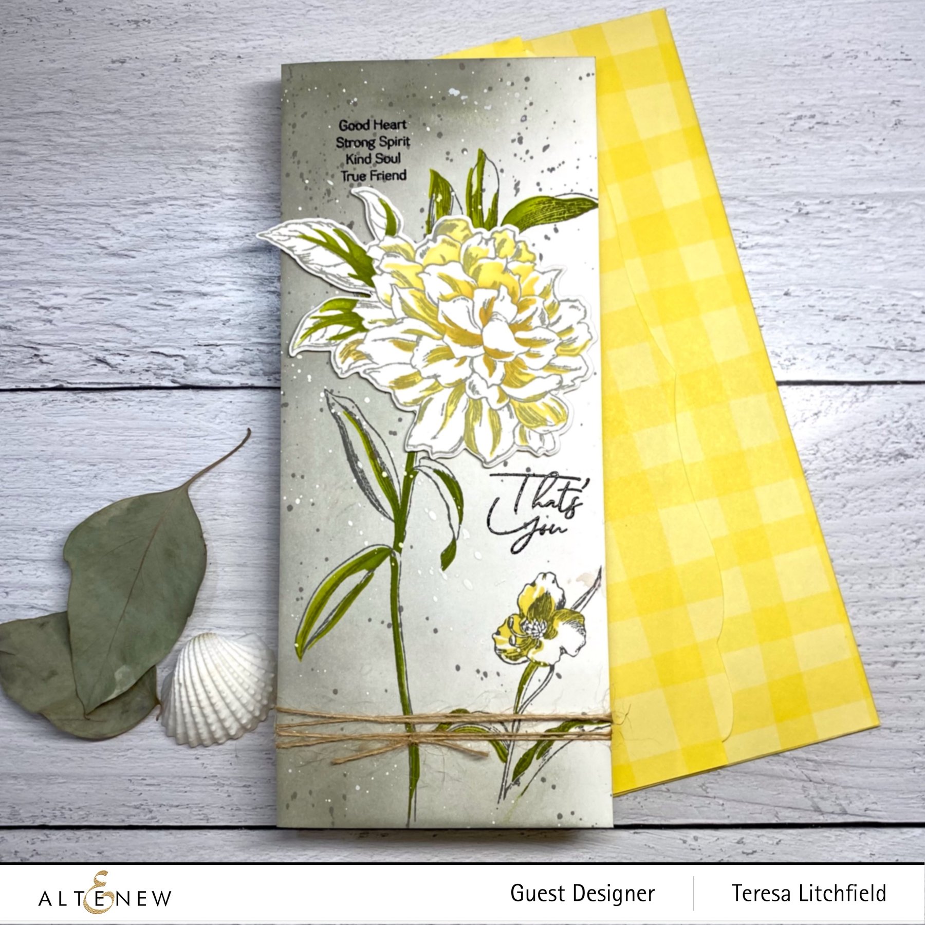 ALTENEW -Tall Foliage Stamp Set - 16