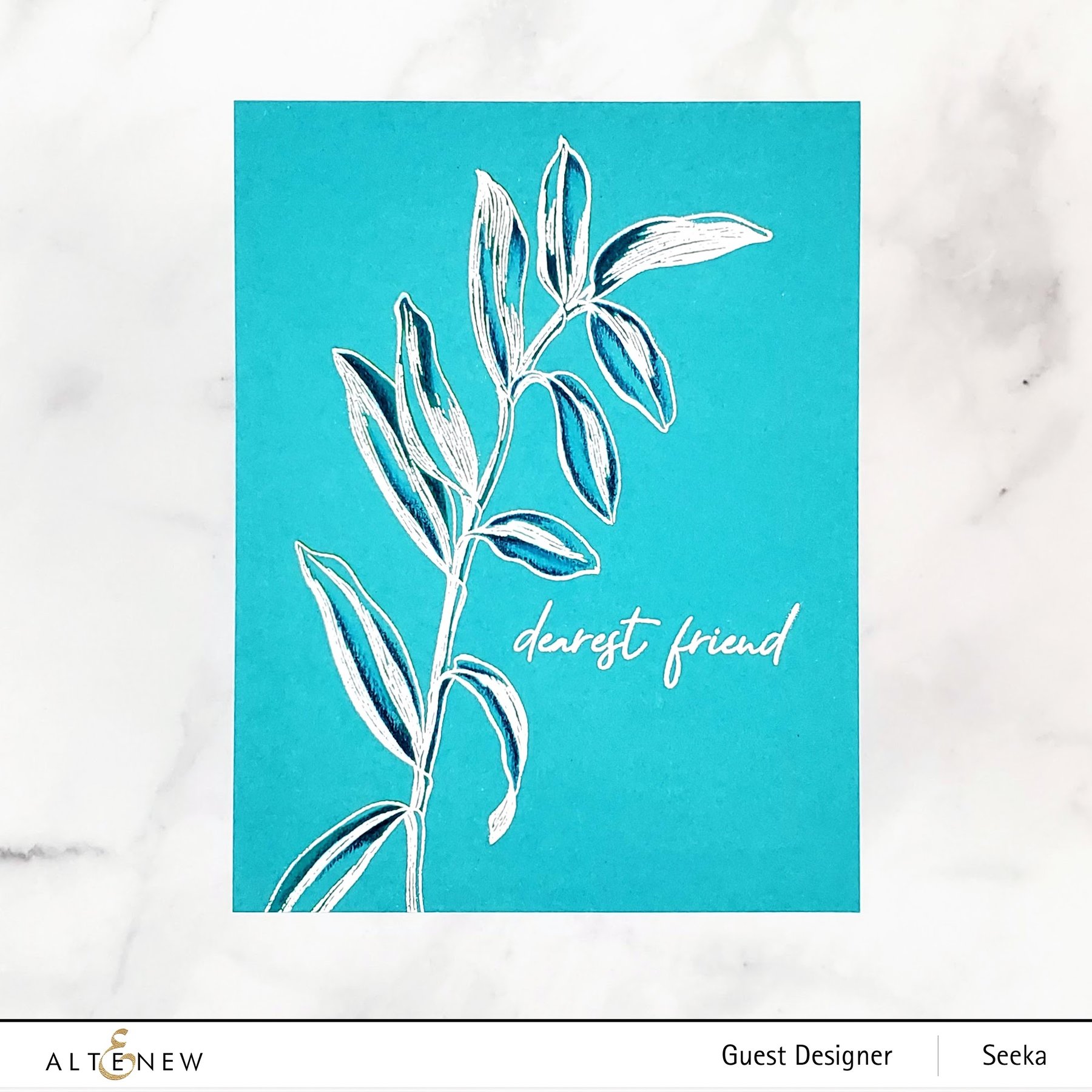 ALTENEW -Tall Foliage Stamp Set - 14